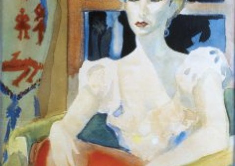 Retrato de Yolanda Oreamuno de Margarita Bertheau. Museo de Arte Costarricense